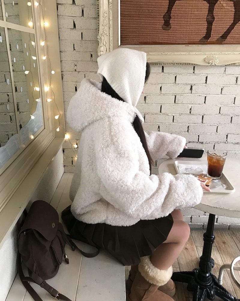 [ORIGINAL] Hershey Boa Hooded Jumper