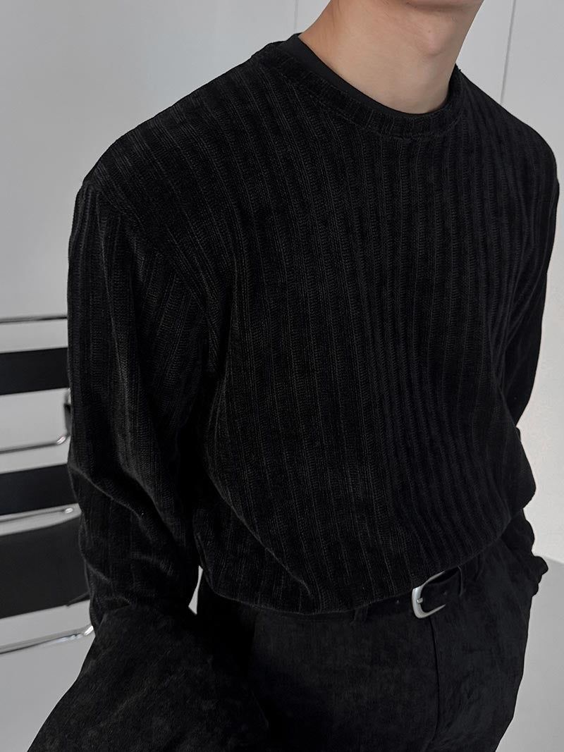 ASCLO(エジュクロ)の「ASCLO Velour Round T Shirt (5color)(Tops)」