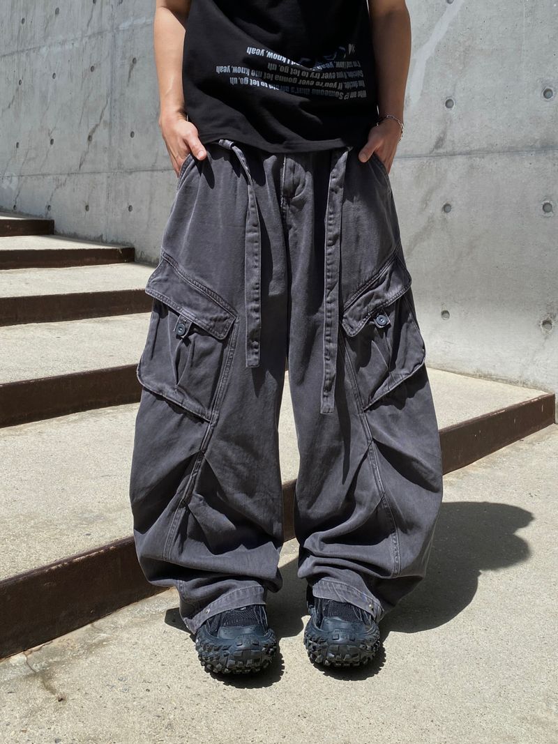 SSROOM(エスエスルーム)の「Reaper Belted Dyed Cargo Pants 3C(Pants)」