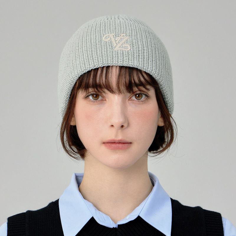 VARZAR（バザール）の「Leaf VZ Logo Washed Beanie / Mint（Hats）」
