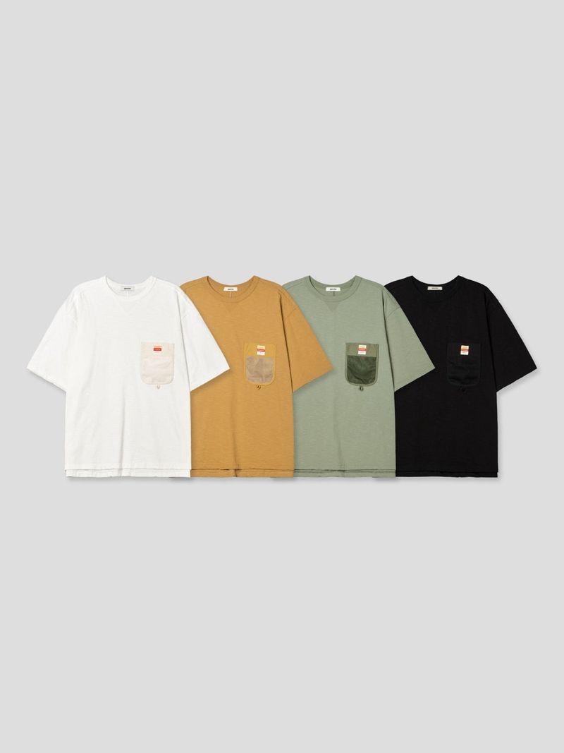Fishing Pocket Short Sleeve 4COLOR