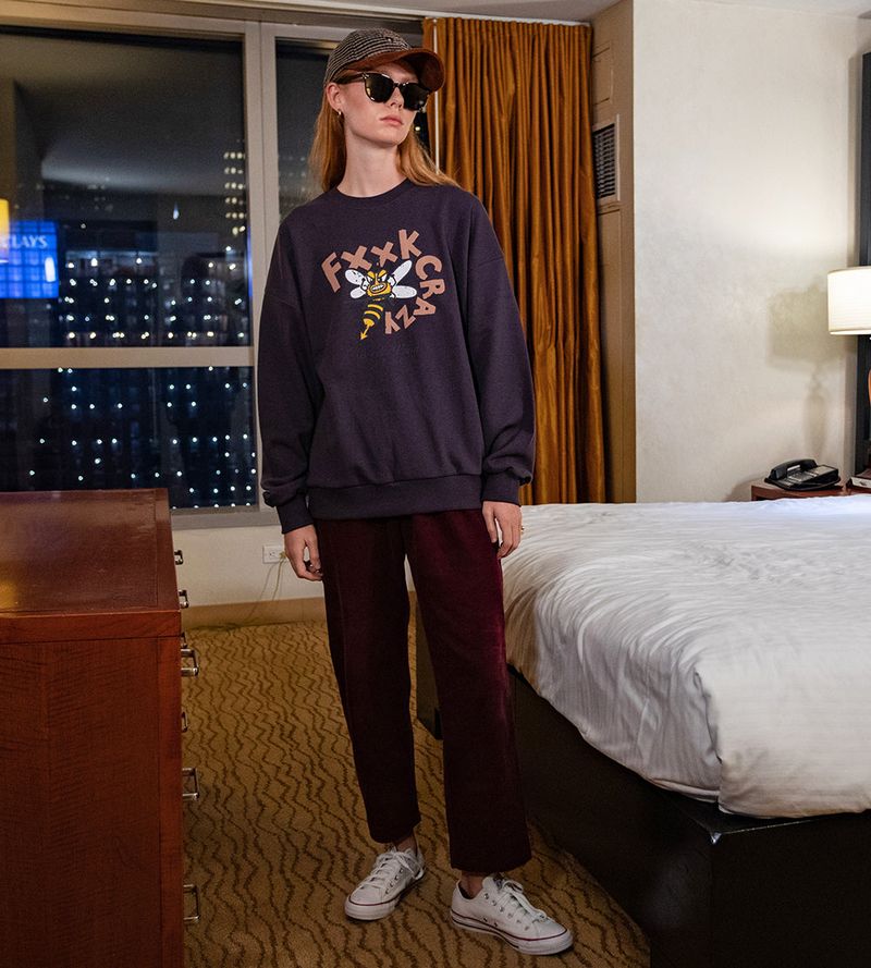 Mad bee sweat-shirt