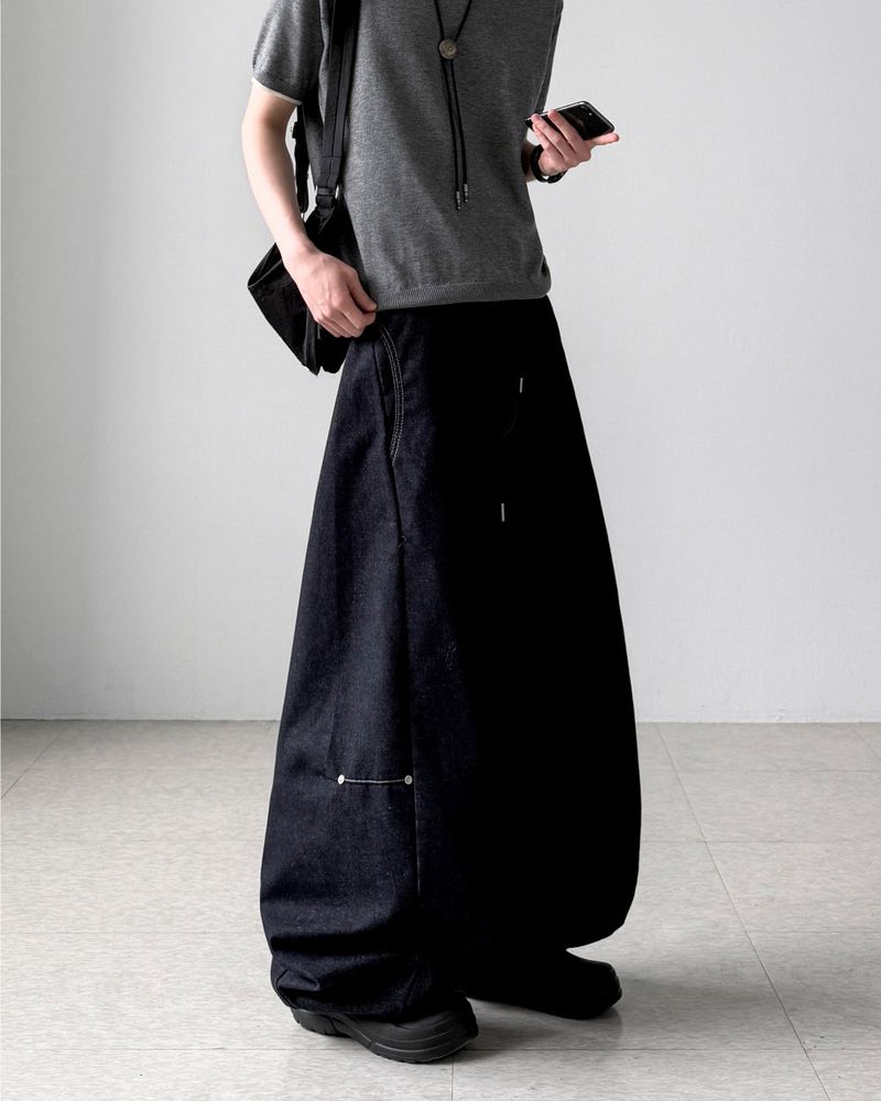 Elix Curve Wide Denim
