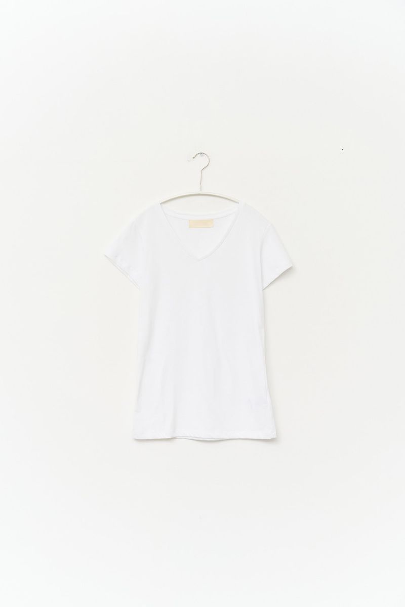 (W) Loading V-neck Top