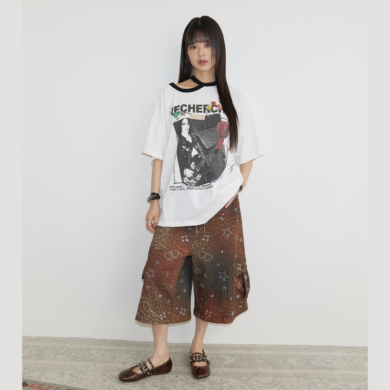 CHOKER ROCK T-SHIRT WHT