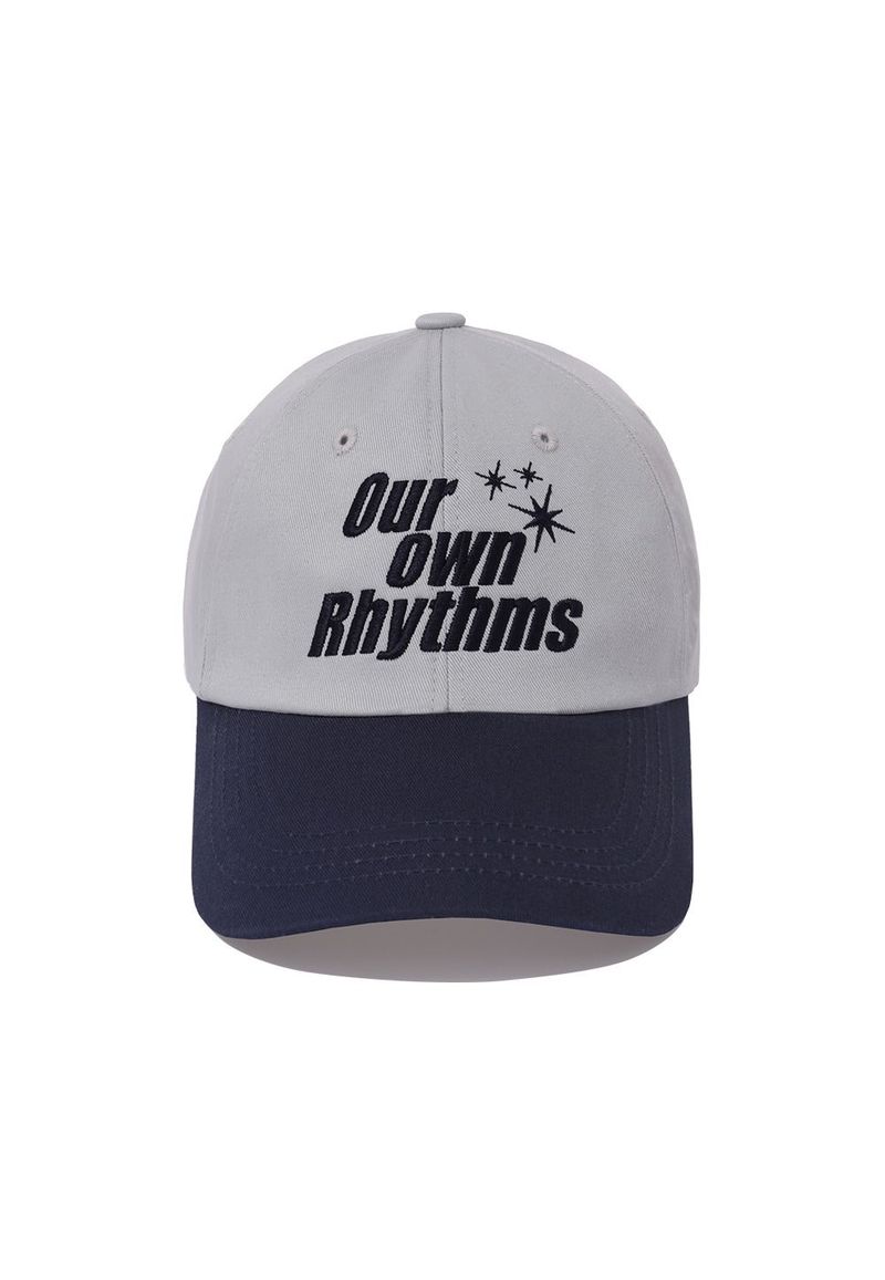 WOOALONG（ウアロン）の「Slogan cotton cap - NAVY（Hats）」