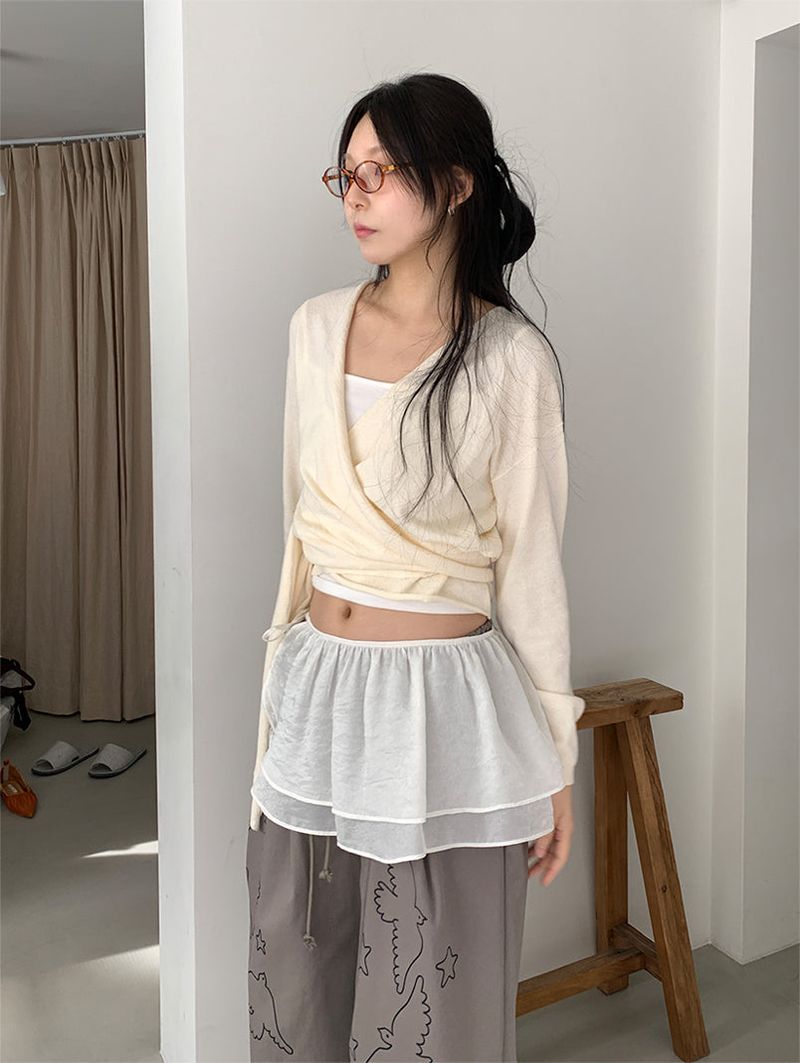 SPRING WRAP KNIT (4C)
