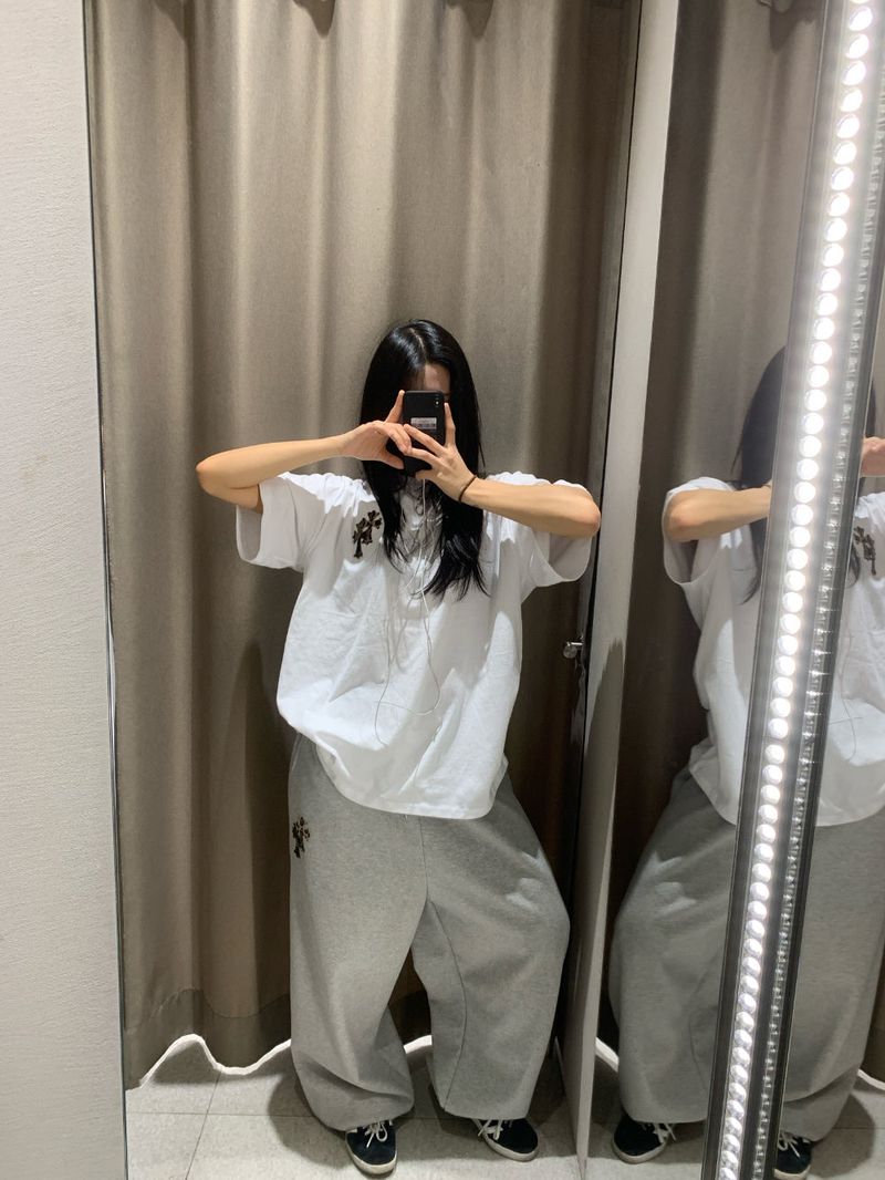 Reho Cross Patch Sweat Pants