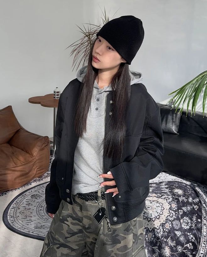 SATIIIZ（サティーズ）の「Keenan Metal Stud Jacket（Jackets/Outerwear）」