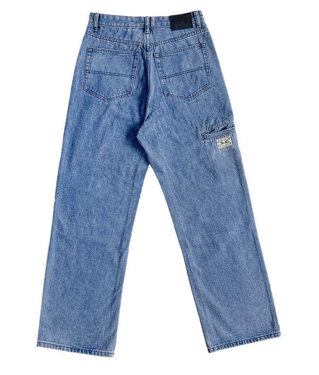 No.0819 horse patch denim PT (3color)