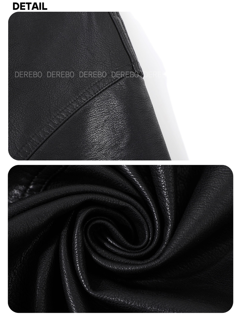Czech Rider Zip-Up Leather Jacket
