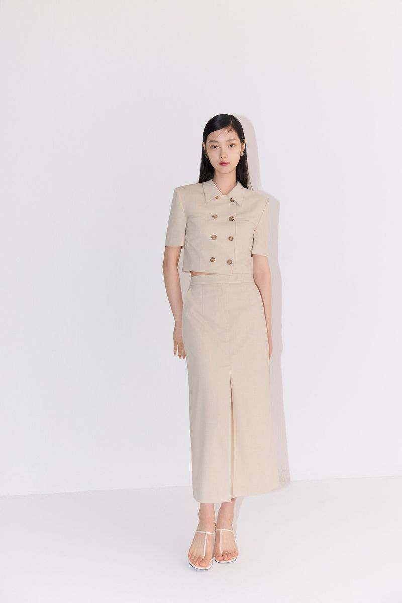 NO.35 JACKET - BEIGE