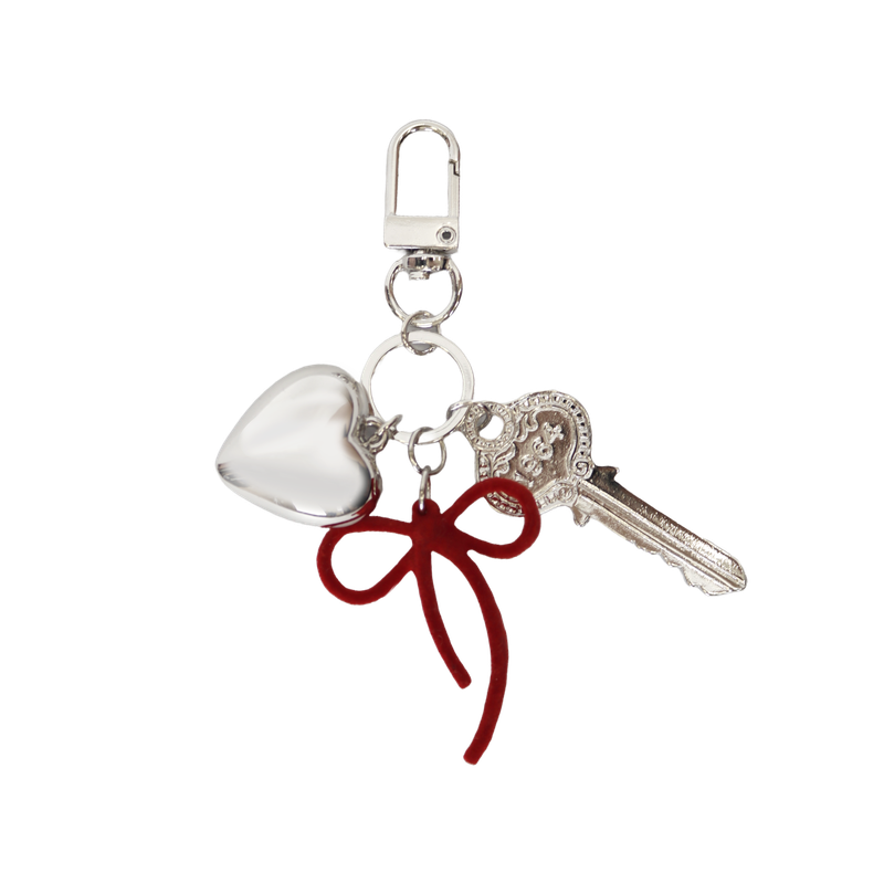 RIBBON UNLOCKED KEYRING (2 COLORS)