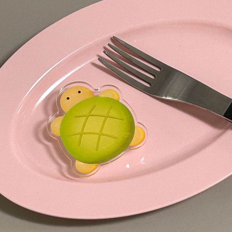 [Smart-grip] Melon bread tuttle tok phone grip