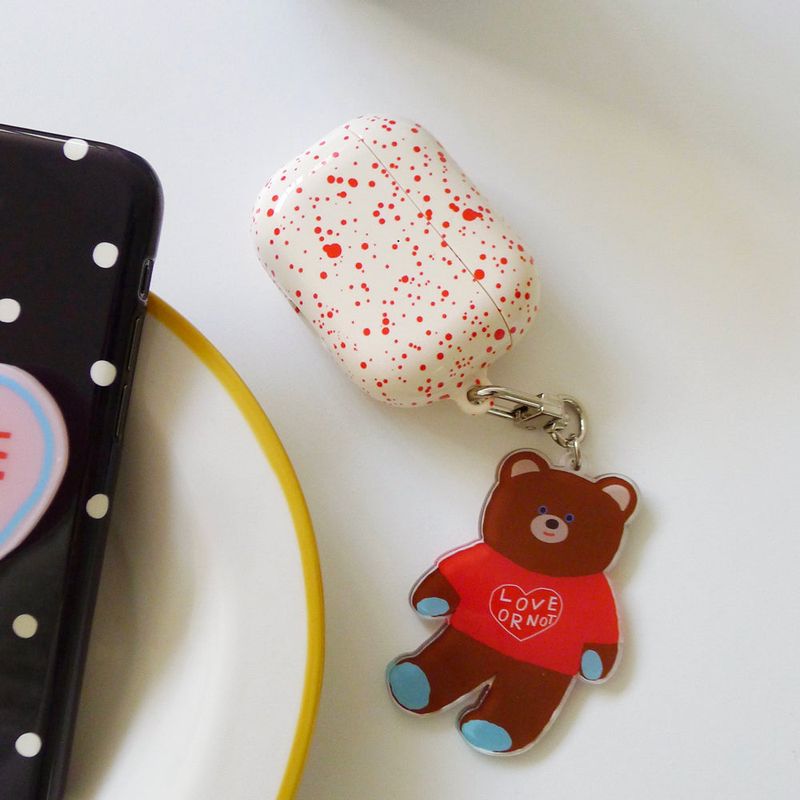Love Shirts Bear Keyring