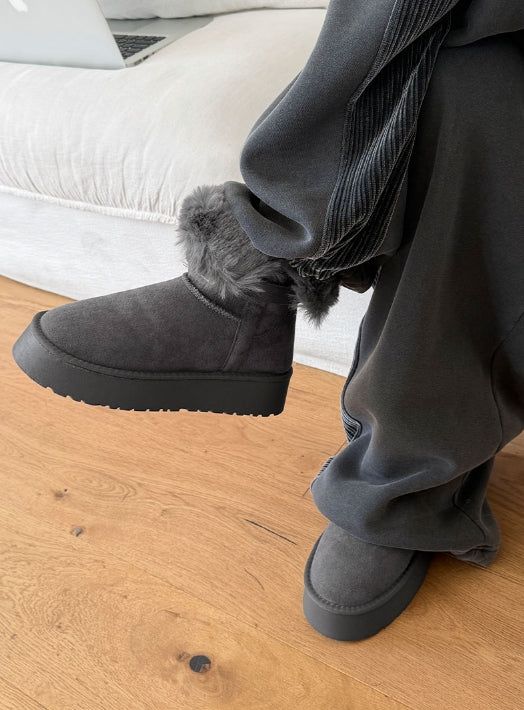 (Lining brushed) SIDE LINE PIGMENT PANTS