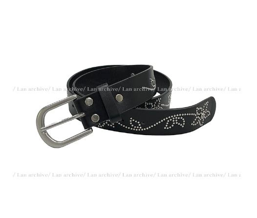 Flower stud belt
