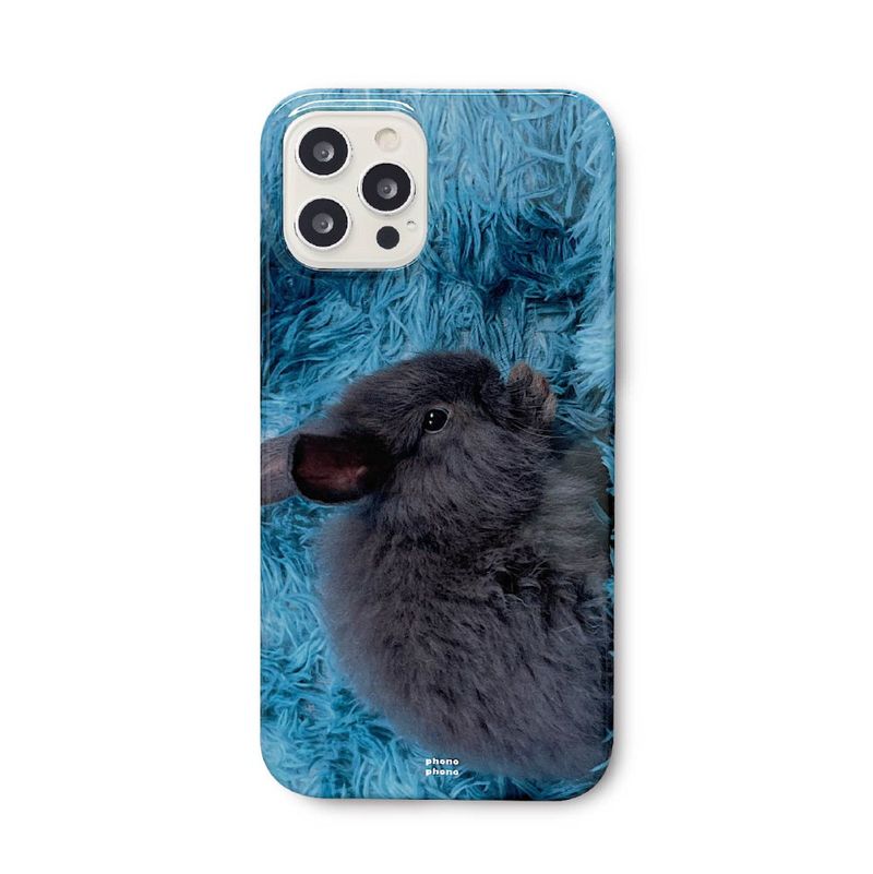 PHONO PHONO(フォノフォノ)の「GRAY BUNNY PHONE CASE (HARD)(Smartphone Accessories)」