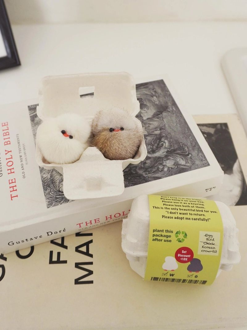 Cosymosy Baby Bird Keyring Set