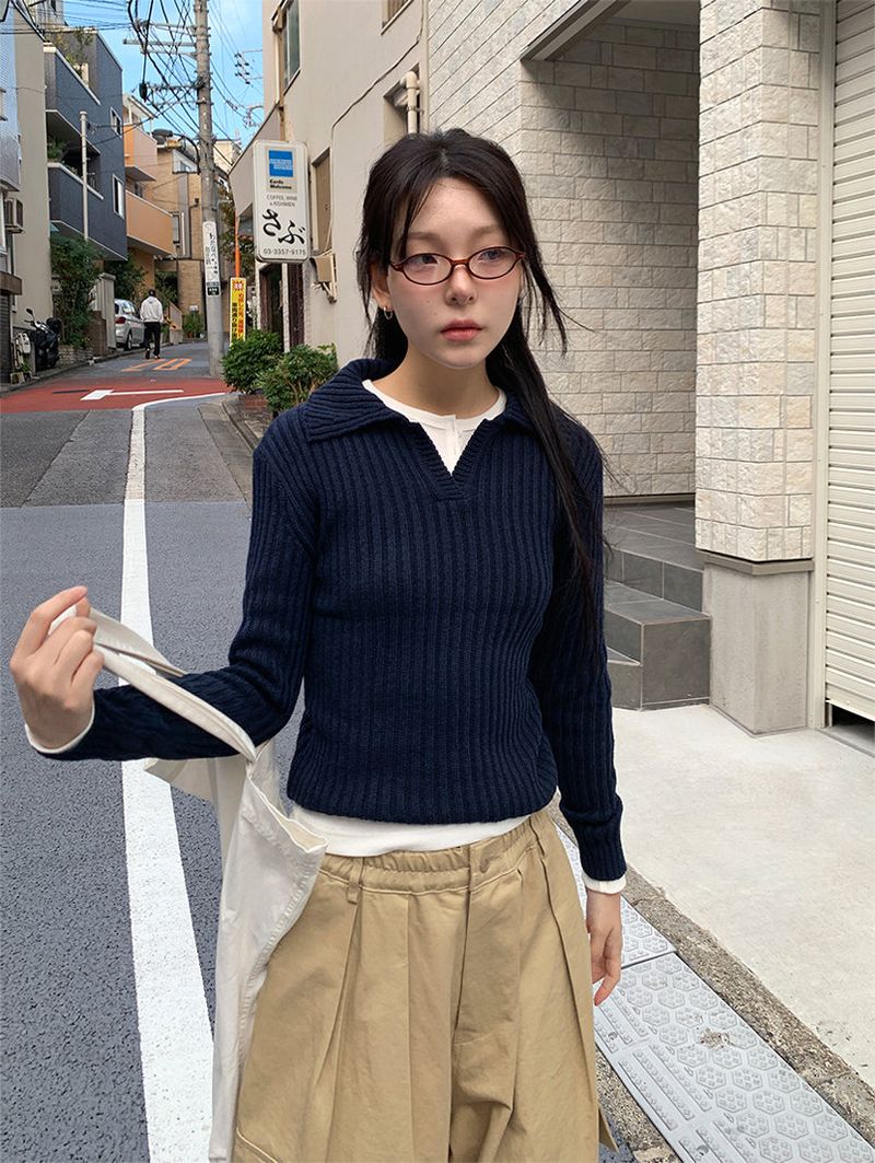 HARRY COLLAR KNIT (4C)