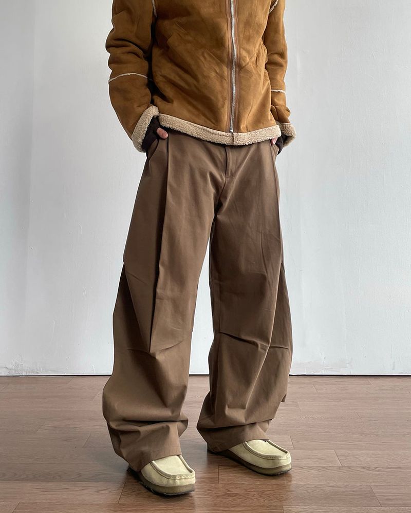 Tony Curved Cotton Pants
