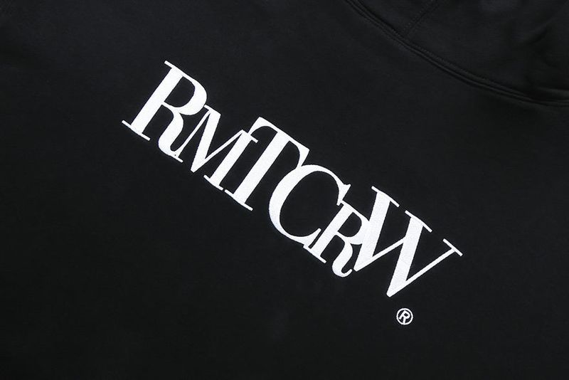 RECENT LOGO HOODIE_BLACK