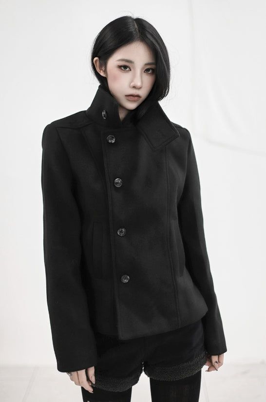 Angle Slim Side Coat