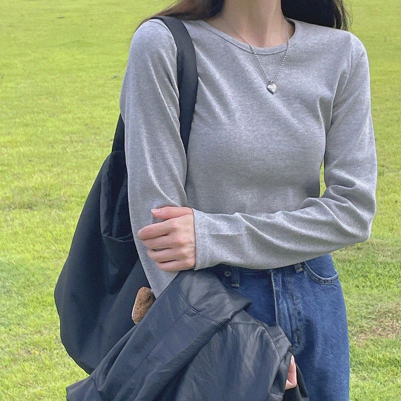 natural mind（ナチュラル マインド）の「pure long-sleeved T-shirt（Tops）」