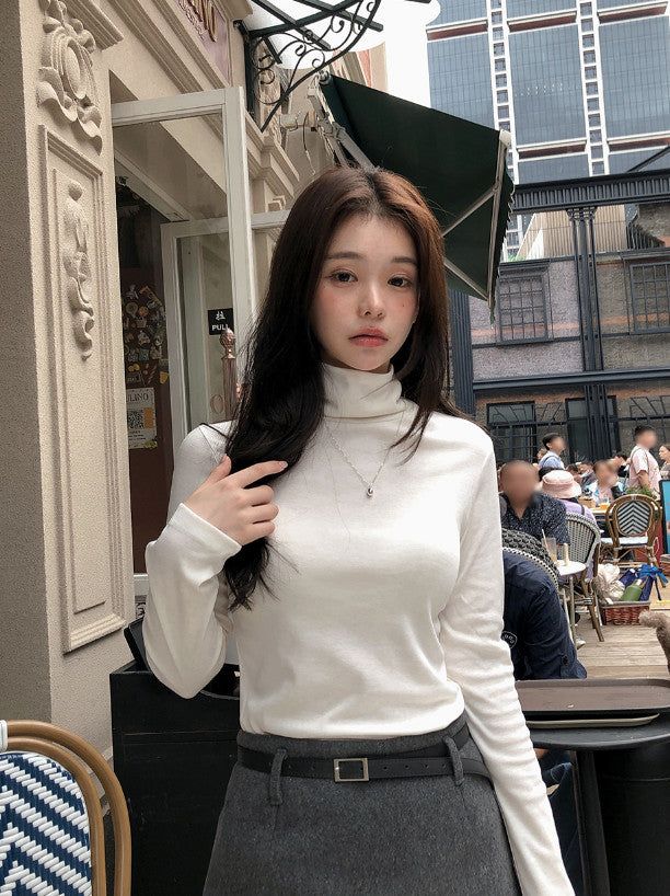 SHOPPERLAND(ショッパーランド)の「RS Basic High Neck T-Shirt (5color)(Tops)」