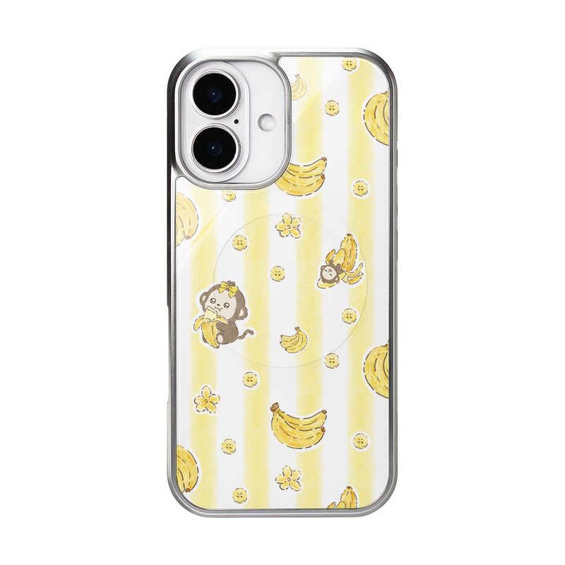 LAZEST（ラゼスト）の「[MADE]TTURAI Banana Holic MagSafe Glass Bumper Phone Case（Smartphone Accessories）」
