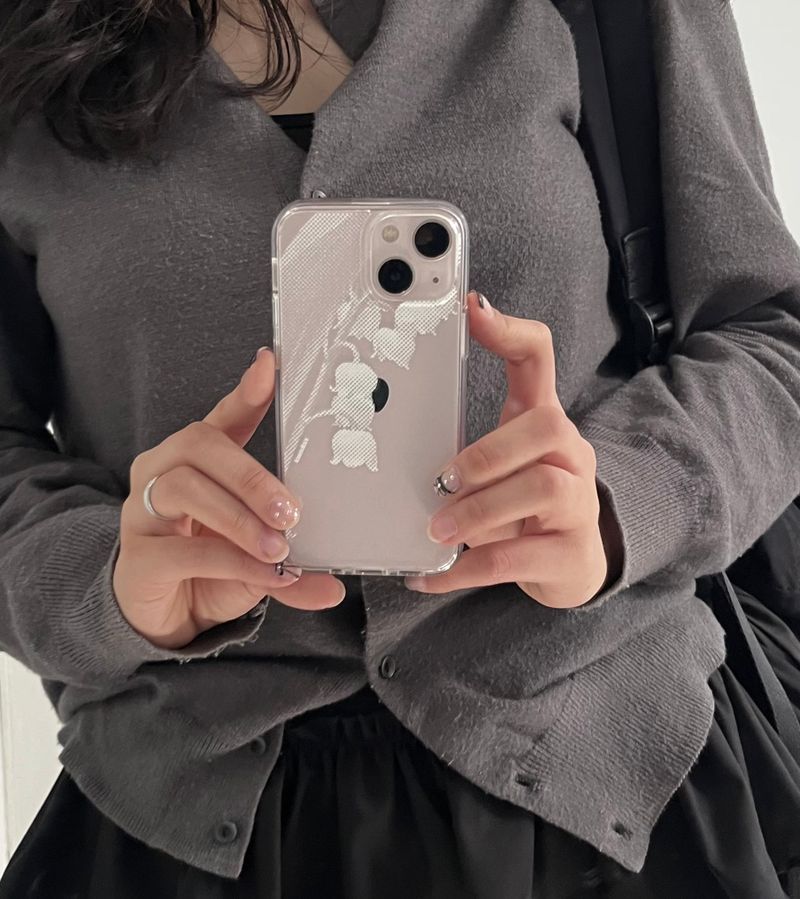 Halftone Case_Lily of Valley