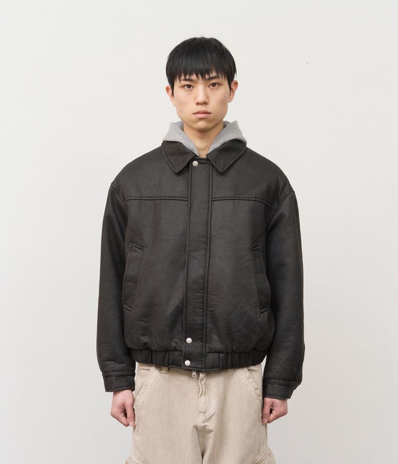 HIFIFNK(ハイファイファンク)の「Mac Leather Blouson(Jackets/Outerwear)」