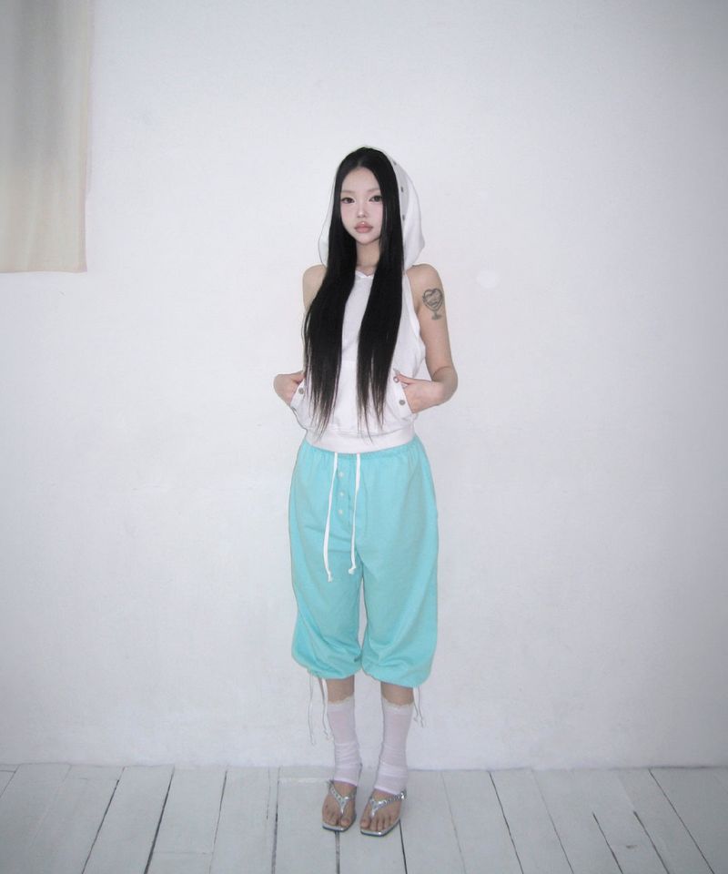 nina button capri pt (2colors)