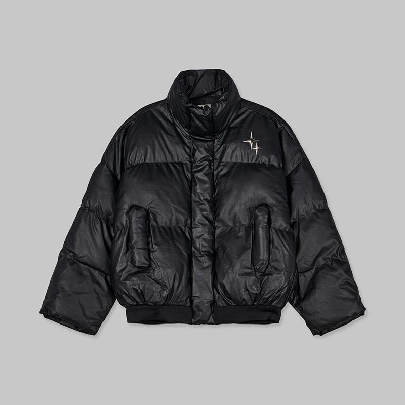 ASCLO Brooch Leather Padded Jumper