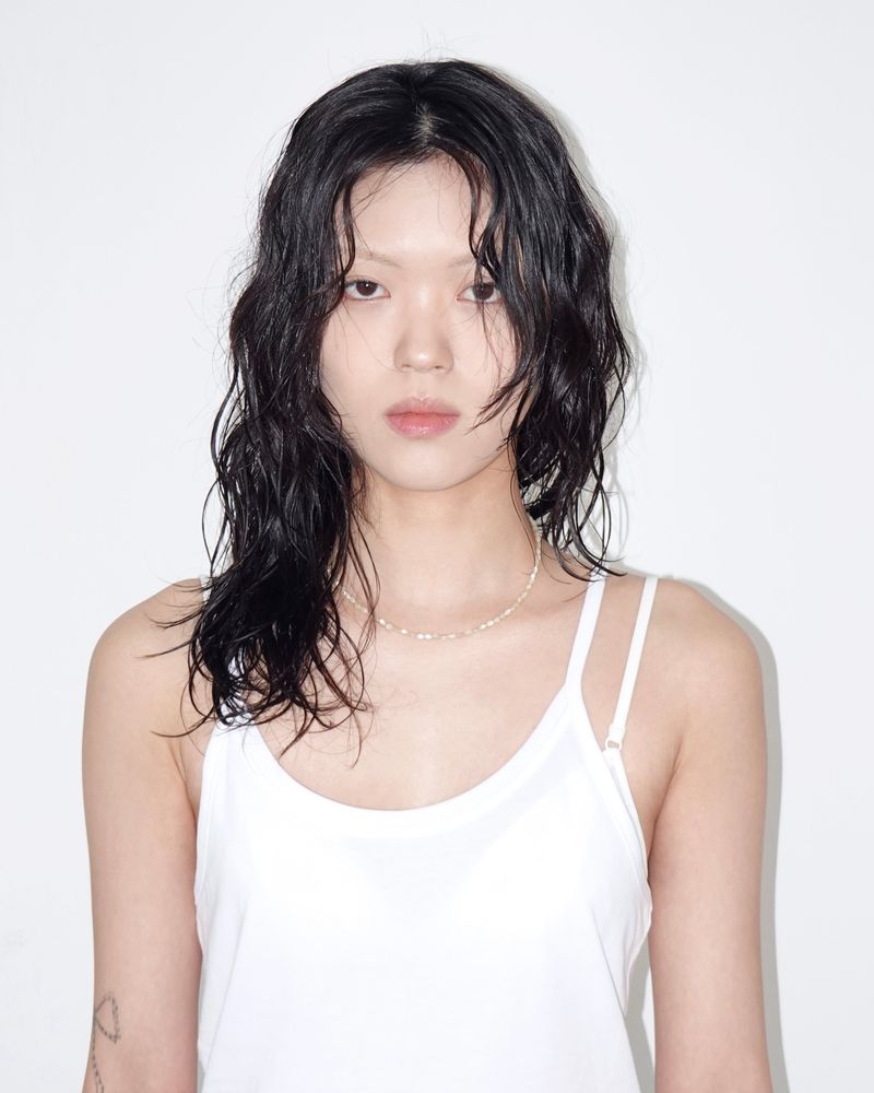 Pure shell necklace_ivory