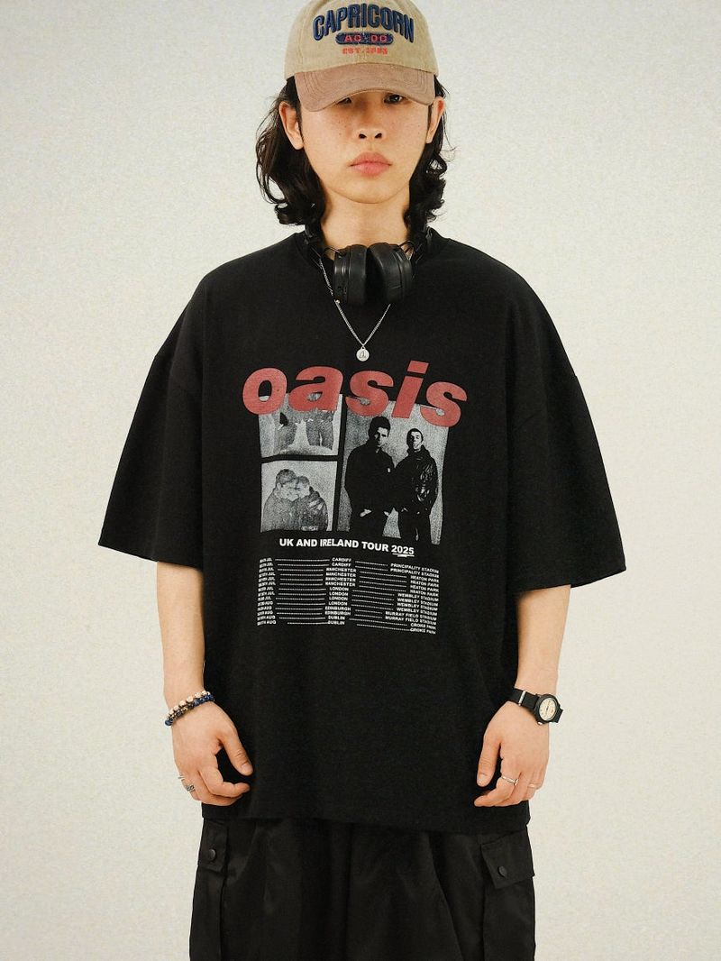 SEMIKAJI(セミカジ)の「RU Cotton Overfit Oasis 1/2 T(Tops)」