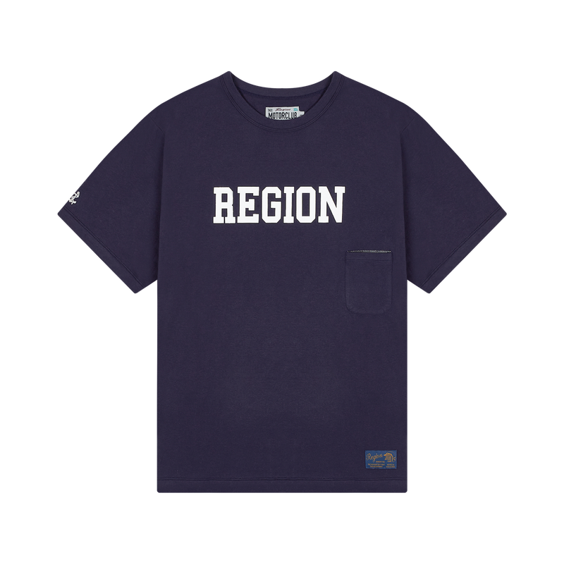 REGION MOTORS CLUB POCKET TEE (NAVY)