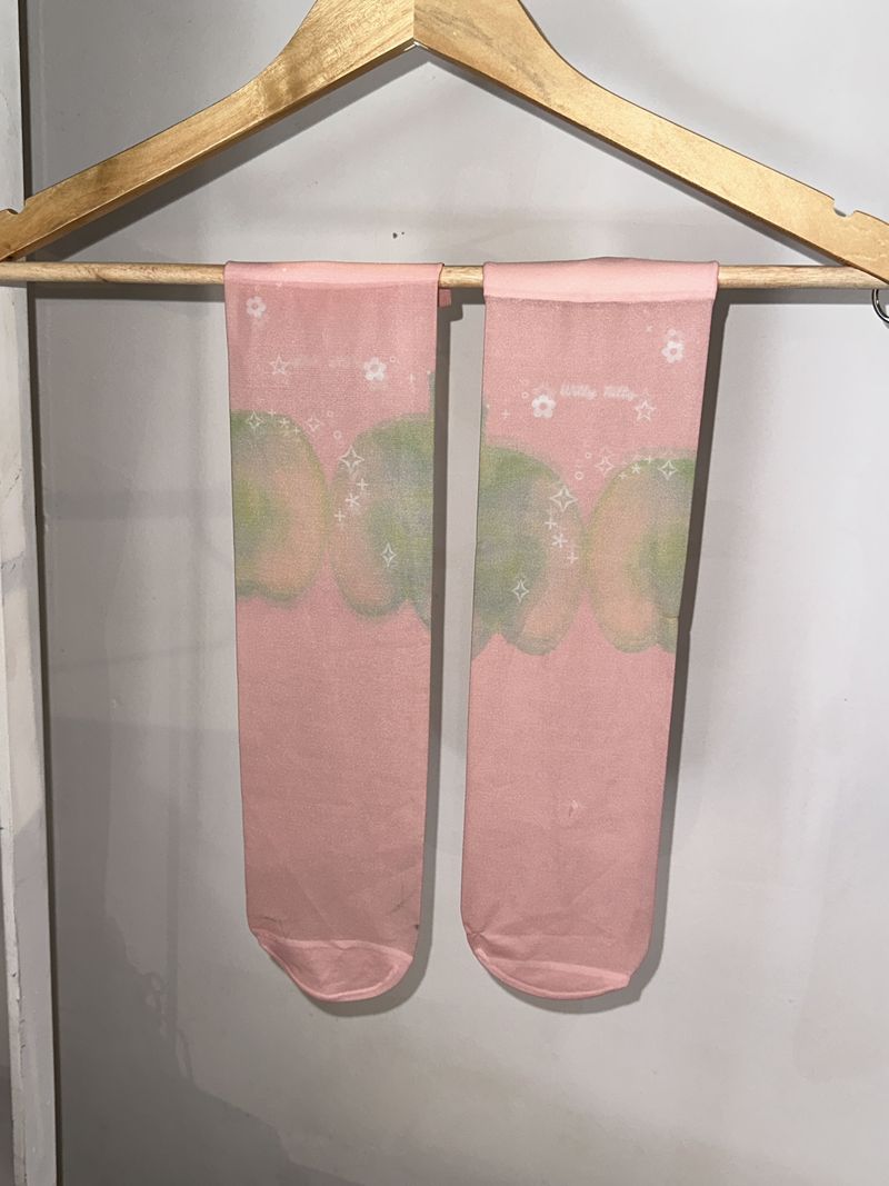 [Made] Green ceremony long socks