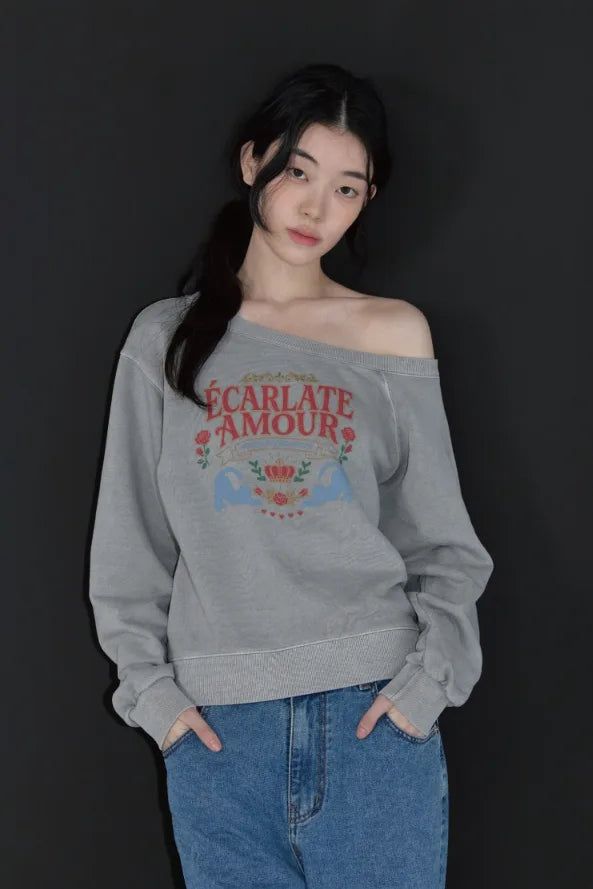 CPGN studio（コンパーニョ）の「26FW★ Amorcat Pigment Sweatshirt（Tops）」