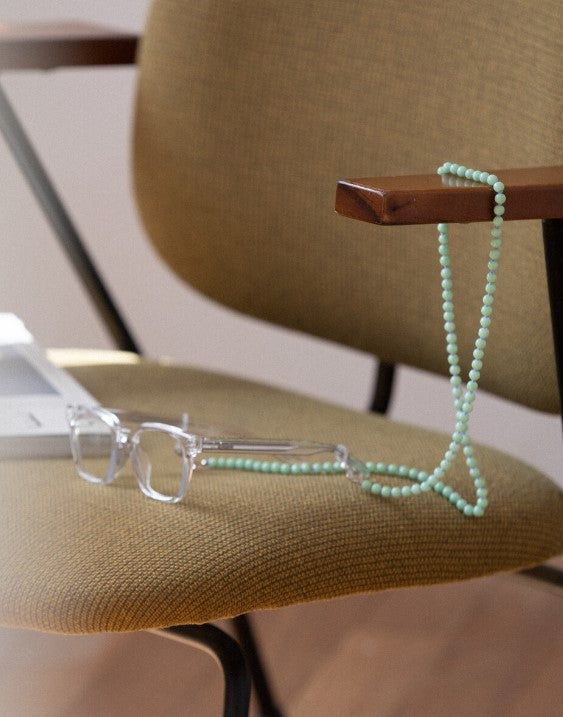 partez（パルテ）の「Lime Pebble Glasses String（Accessories）」