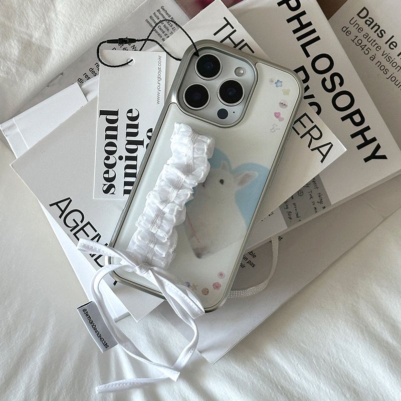 seconduniquename（セカンドユニークネーム）の「SUN CASE LACE GOBULL BAND WHITE (EPOXY)（Smartphone Accessories）」