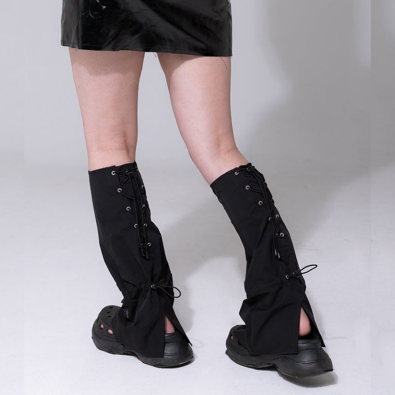 misslulz（ミスルルズ）の「Boxer Sneakers Leg Warmers Black（Fashion Accessories）」