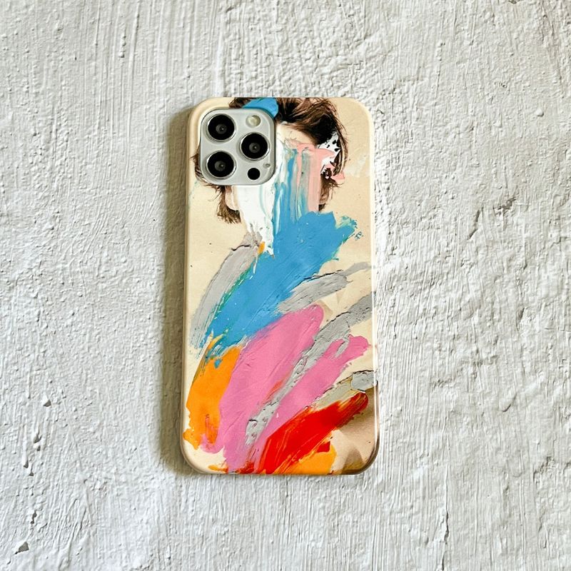 Fine Color 01 (Matt Phone Case)