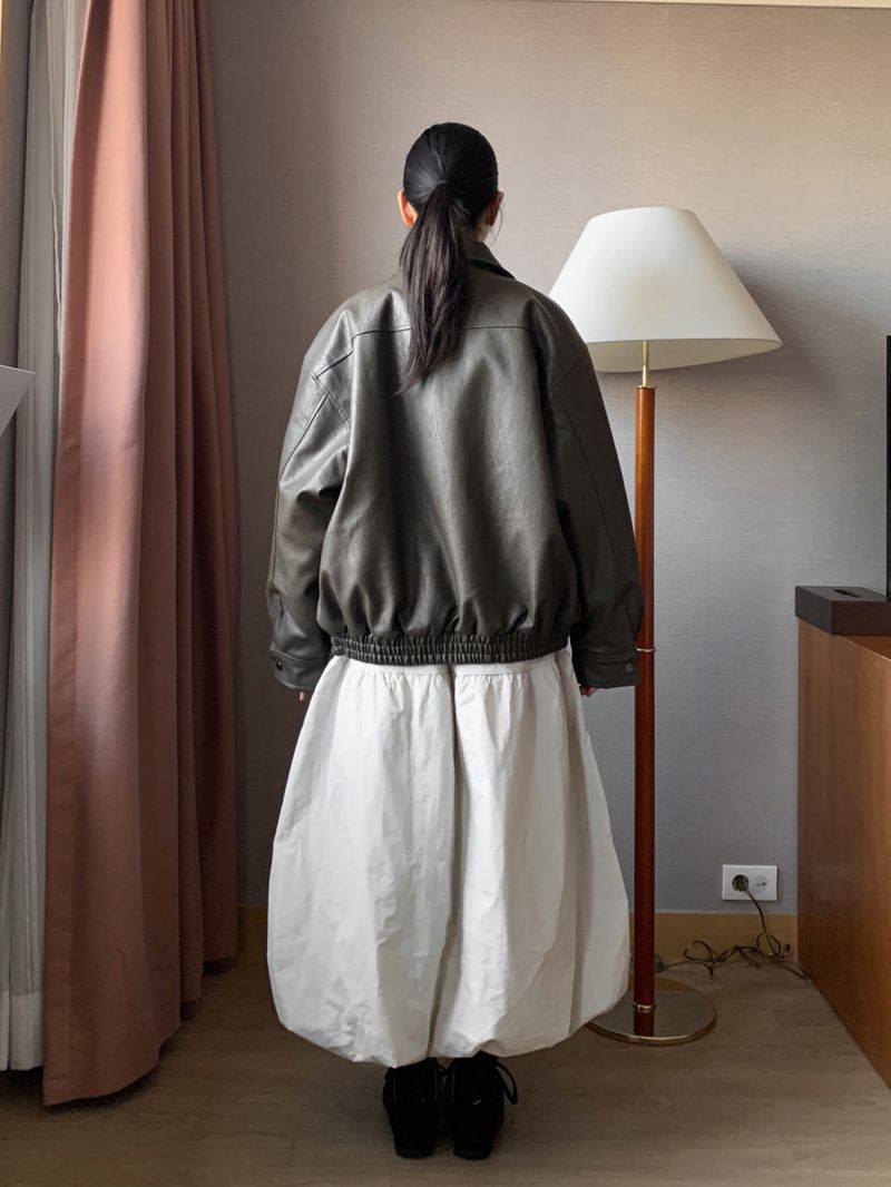  BALLOON PADDED SKIRT