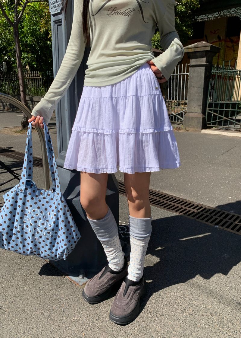 [ORIGINAL] Lavin Frill Skirt