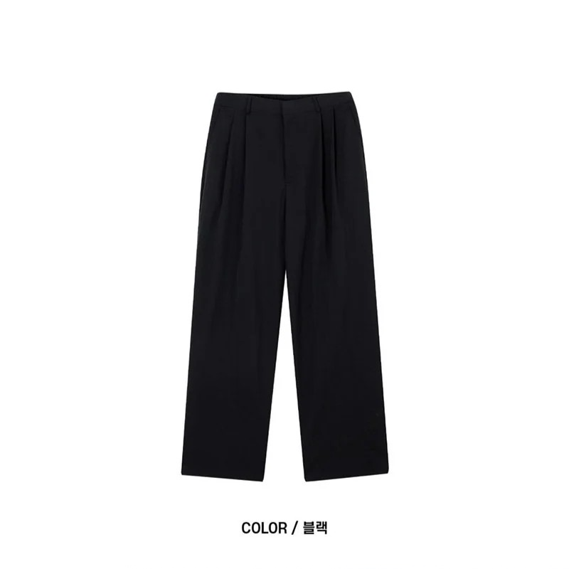 2025 Nylon semi wide pants(4color)