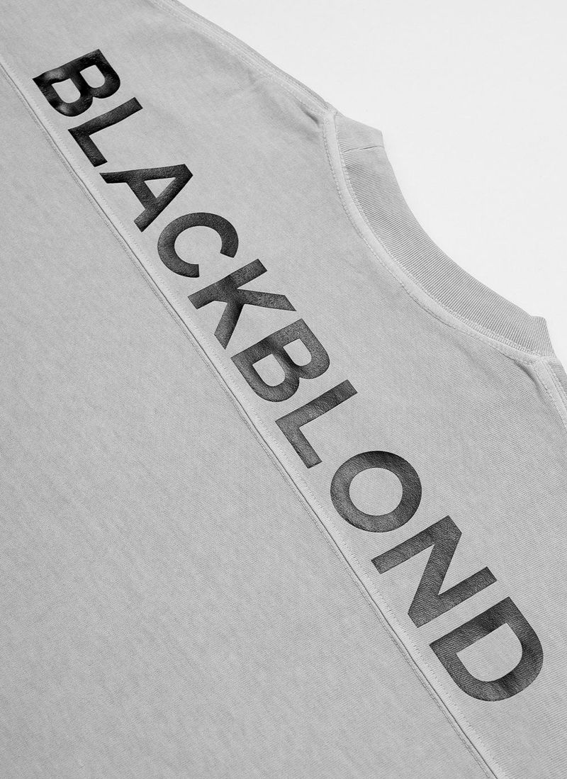 BBD Hidden Slogan Pigment Long T-Shirt (Gray)