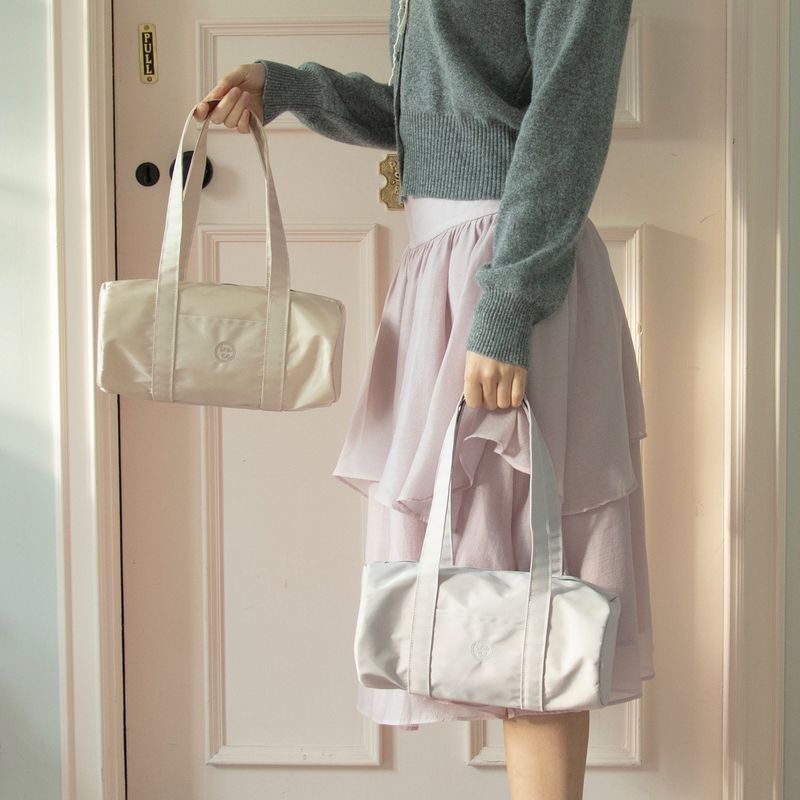 mini duffle bag_ballerina pink