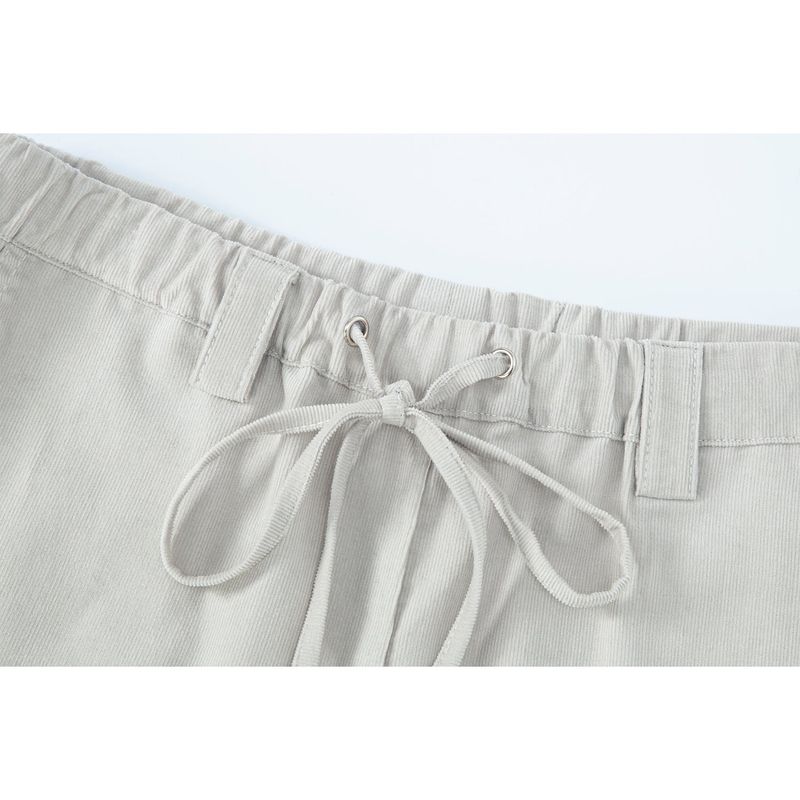COTTON CANDY PANTS-LIGHT GRAY