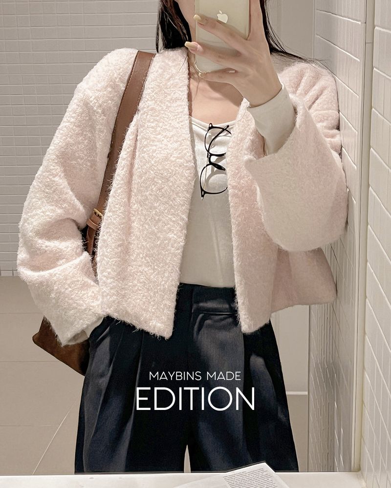 MAYBINS（メイビンス）の「【MADE】No collarBuckle jacket（Jackets/Outerwear）」